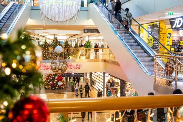 Weihnachtsshopping in Bilk
