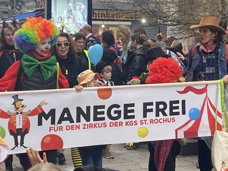 Karnevalzug der Kinder