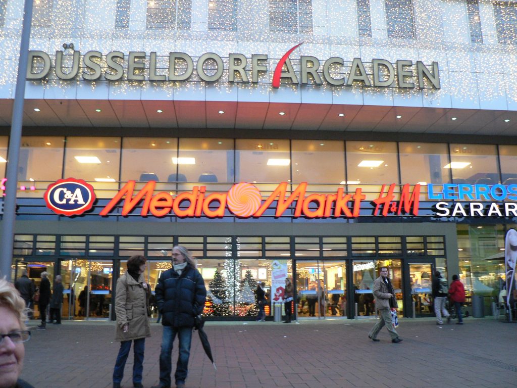 Bilk Arcaden und Kaufland-Gelände